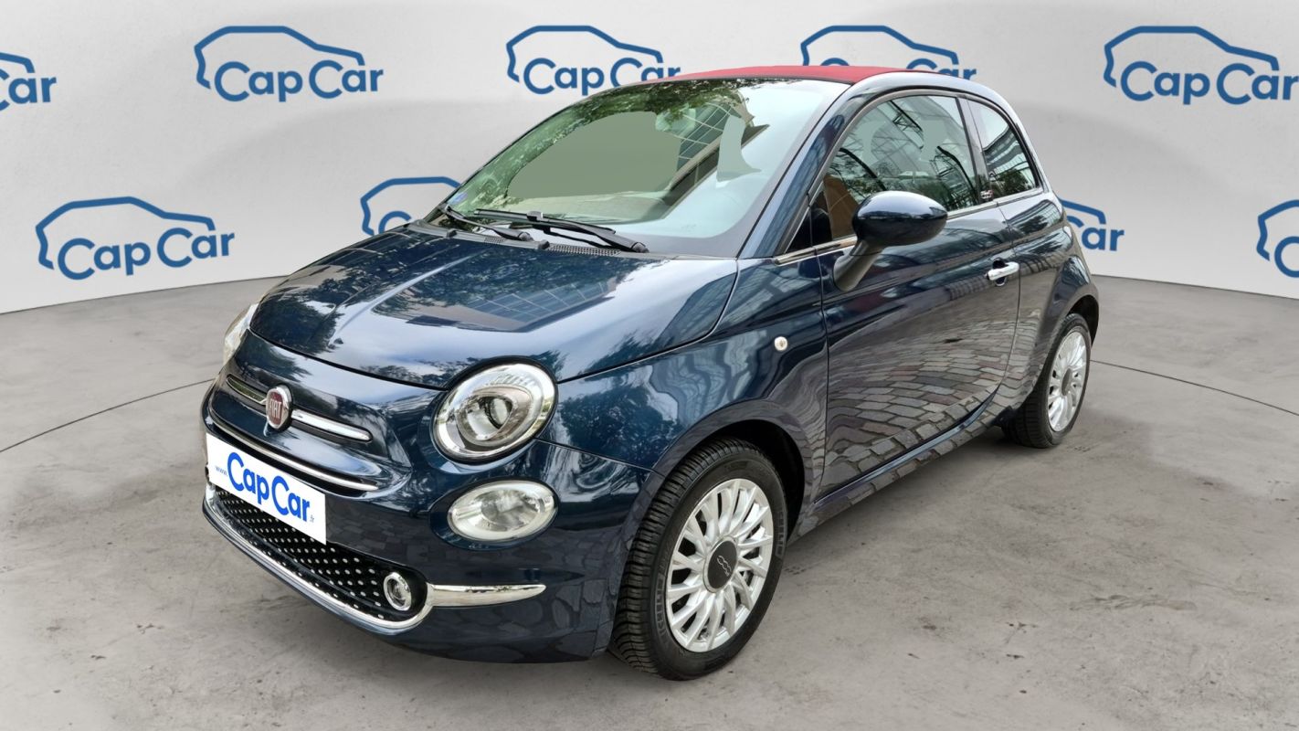 FIAT 500C - 0.9 TWINAIR 85 DUALOGIC LOUNGE - AUTOMATIQUE (2016)