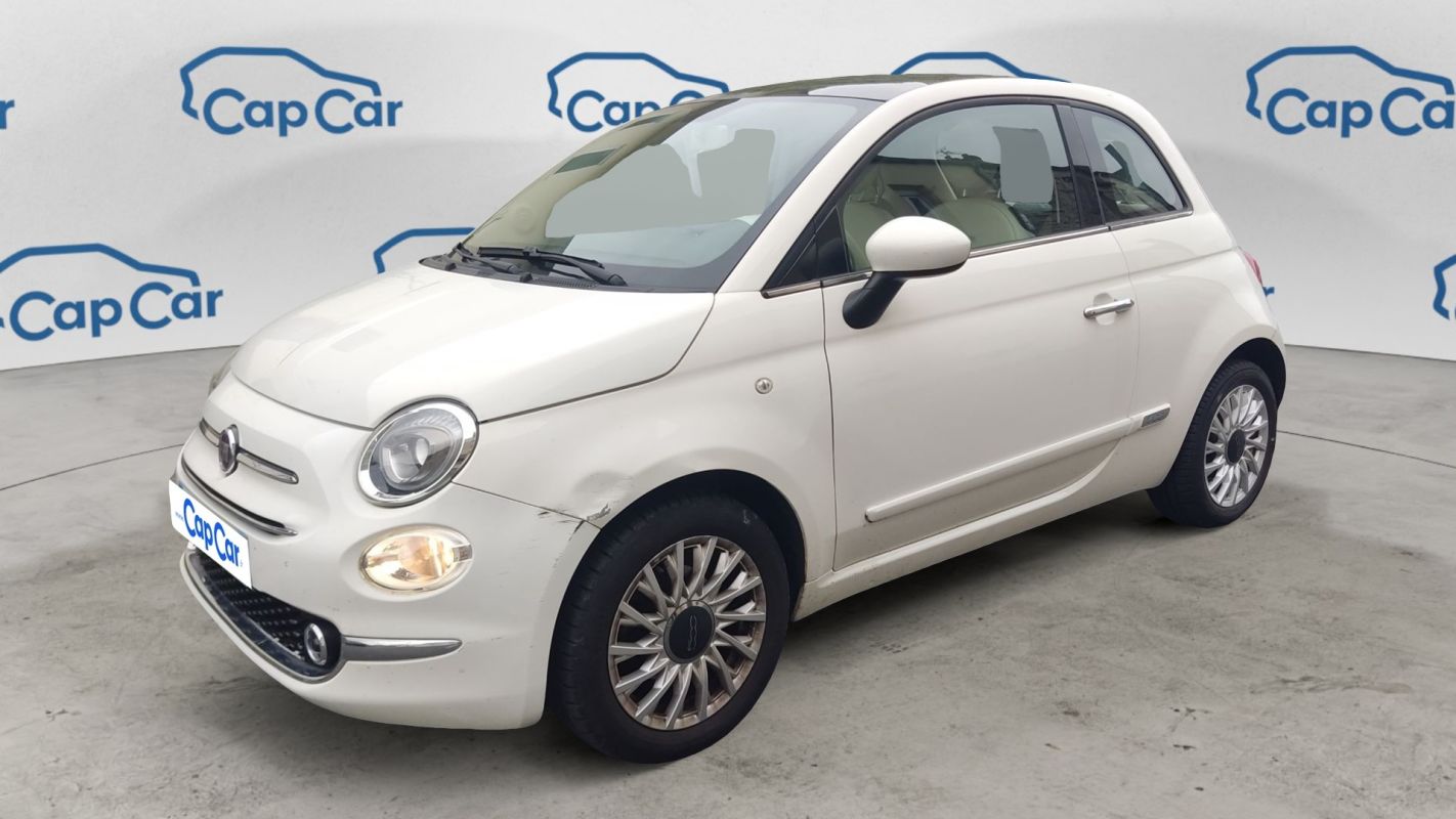 FIAT 500 - 1.2 69 LOUNGE - PREMIÈRE MAIN (2018)