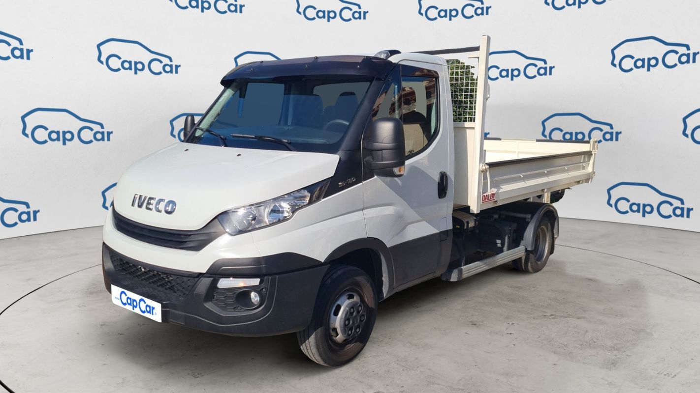 IVECO DAILY - BENNE AMPIROLL 180 PACK BUSINESS - PREMIÈRE MAIN ENTRETIEN CONSTRUCTEUR (2019)