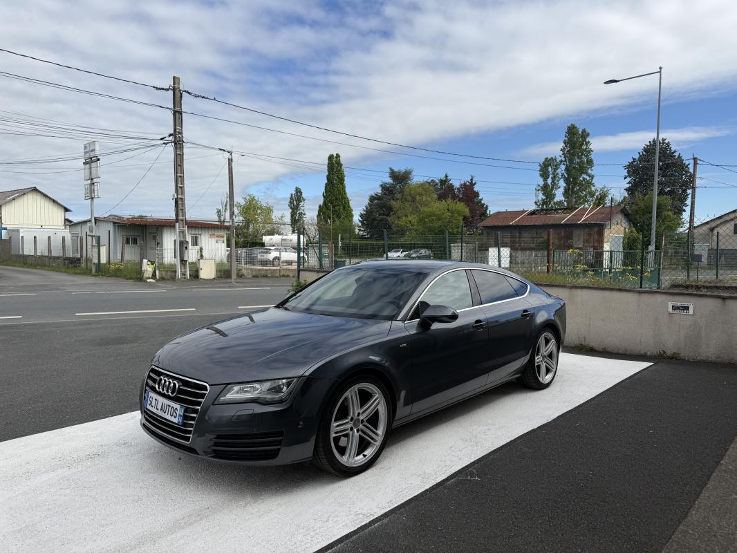 Audi A7 Sportback - S-LINE QUATTRO 3.0 TDI 245CH S-TRONIC GARANTIE / REPRISE POSSIBLE