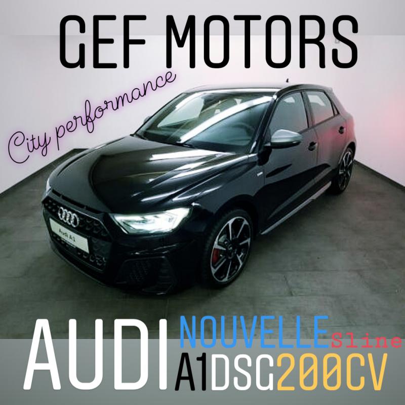 Audi A1 40 tfsi 200cv 439e/mois en LOA LLD ou crédit