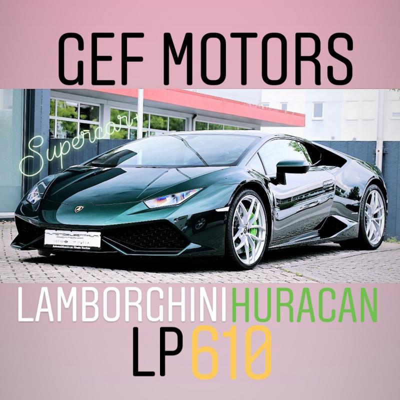 Lamborghini Huracán - LP610 2766e/mois en LOA LLD CREDITS